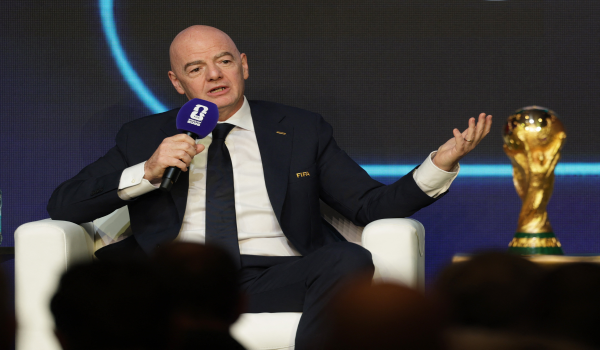 Presiden FIFA, Gianni Infantino/Foto REUTERS